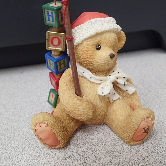 Cherished Teddies HOlden  "Catchin The Holiday Spirit" - Picture 1 of 5